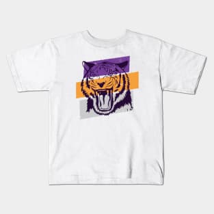 Distressed Tiger Roar Kids T-Shirt